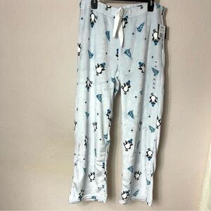 Harper & Ivy Women's Pajama Pants with Penguin and Tree Print
